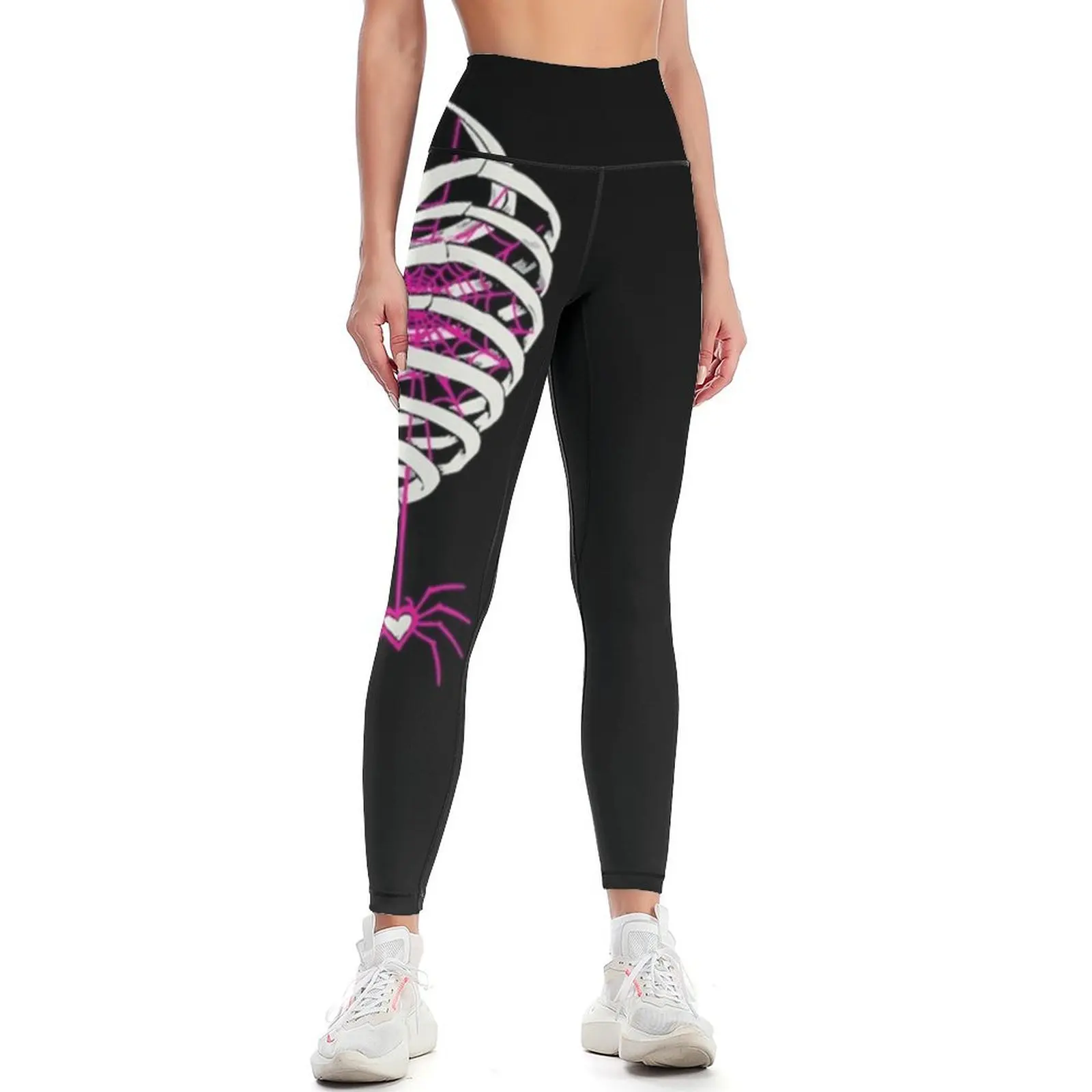 

AJ Lee Spider Web Leggings Sportswear woman gym active wear Womens Leggings