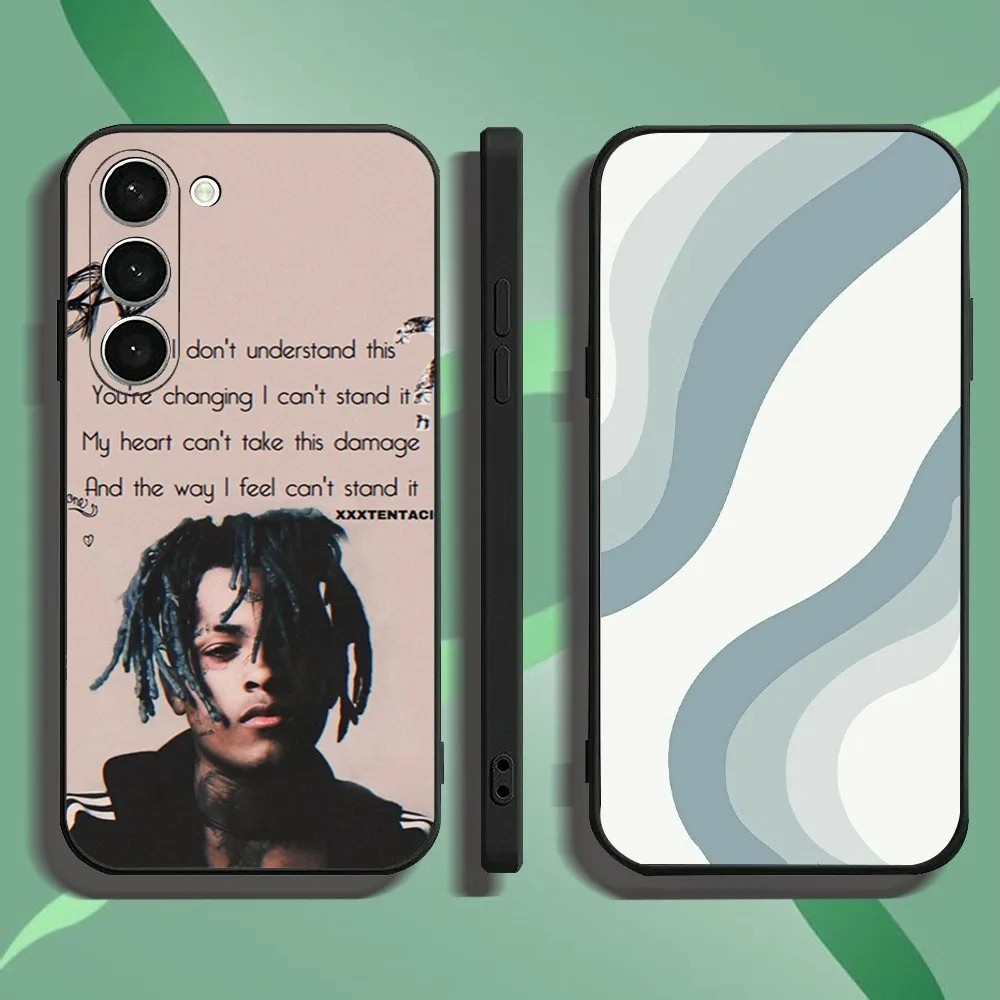 Rapper A-Xxxtentacions Phone Case For Samsung Galaxy A52 A12 A51 S21 Edge S22ULTRA S23 S20LITE Plus Ultra Black Cover