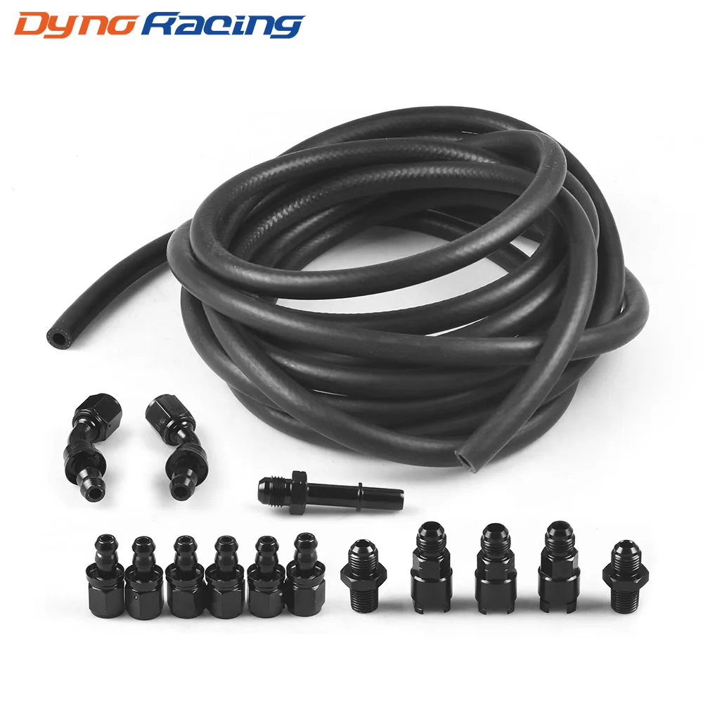 

For LS Swap For EFI Conversion Foot fuel injection Hose＆ fiitings Kit High pressure 6AN 25 For C5 Cruiser Corvette