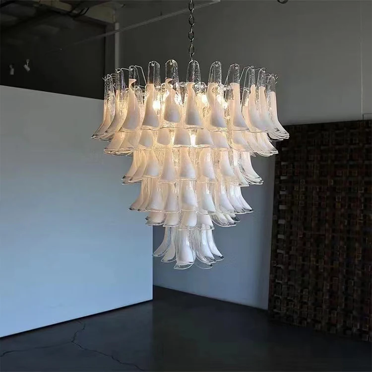 Vintage Design Indoor Decoration Hanging Glass Iron Dining Room LED Pendant Light