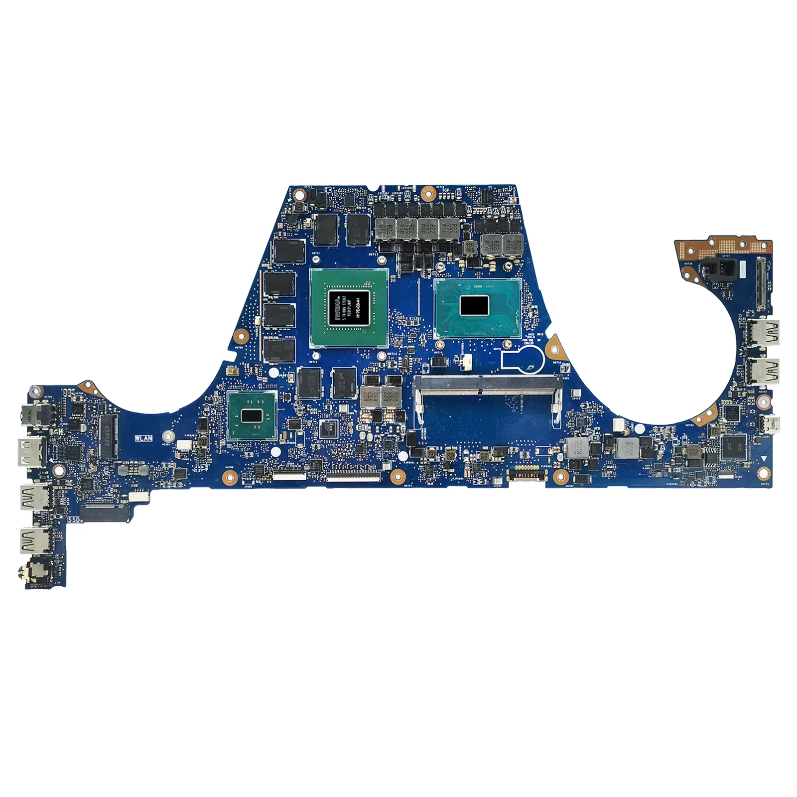 AKEMY GX501VIK Laptop Motherboard For ASUS ROG Zephyrus GX501 GX501VSK GX501VI GX501V GX501VS Mainboard I7 CPU GTX1070/GTX1080