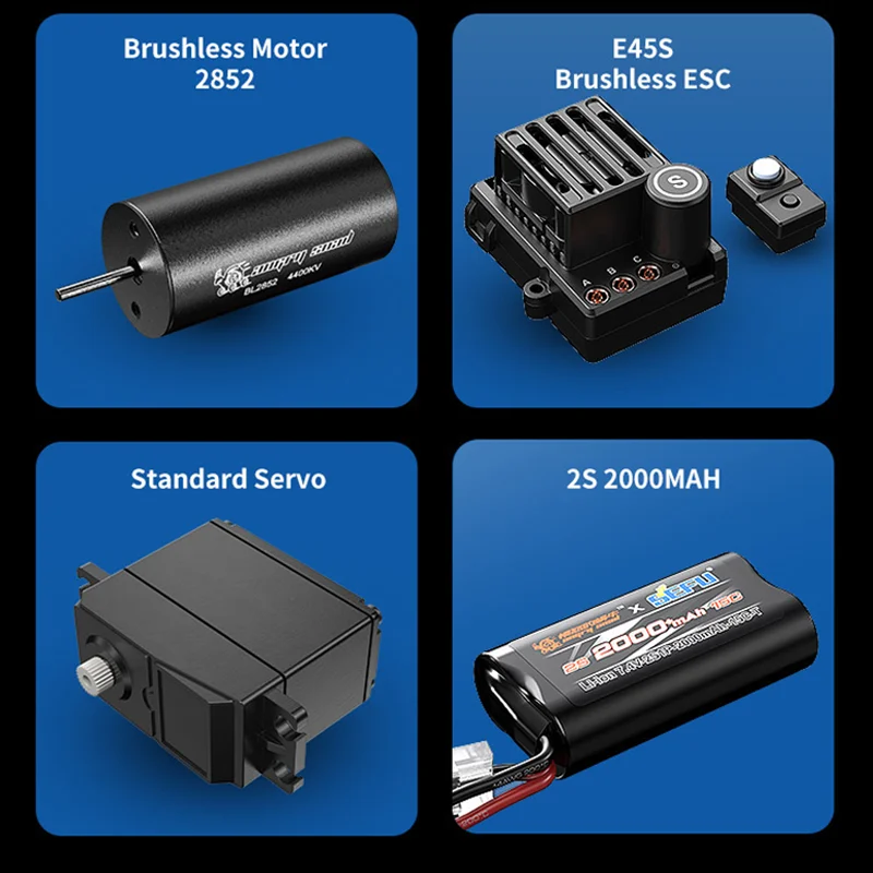 新型MJX 1:14 ビッグフット ラジコンカー 高速 カーボンブラシ RC クライミングカー ミニチュアモデル カスタムトイ ギフト コレクション用