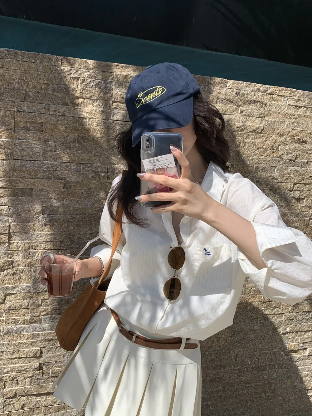 

Свободная женская рубашка Hellokay с вышивкой, в полоску, в стиле Мадрид, весенняя, из хлопка, с длинным рукавом и воротником