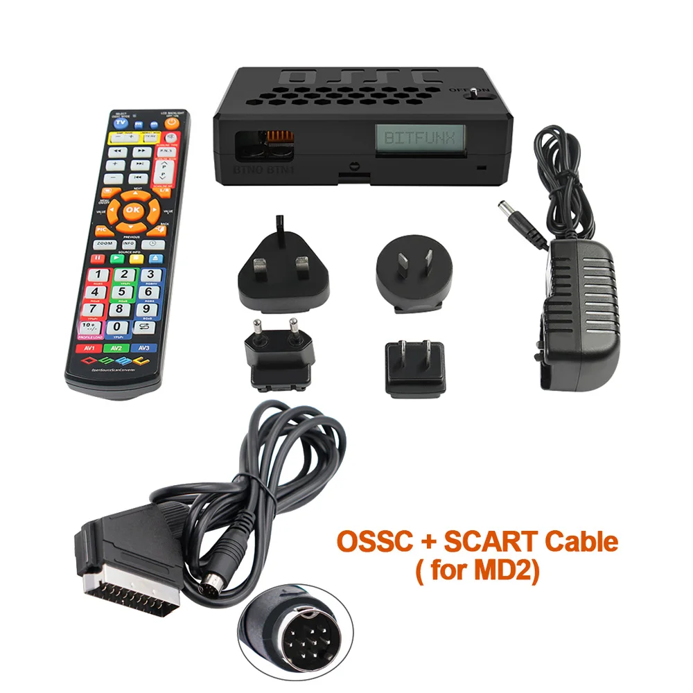 BitFunx OSSC V1.8 Open Source Scan Converter HDMI Adapter Converter Voor PS2/Nintendo 64/PC Motor/Seag Saturn Retro Game Console - afbeelding 1