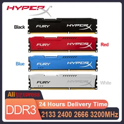 HyperX Memoria Ram DDR3 8GB 1600MHz 1866Mhz Memoria Kit Ram DDR3 Desktop 8GB 240Pins 1.5V DIMM Memory 1600MHz 1866Mhz HyperX