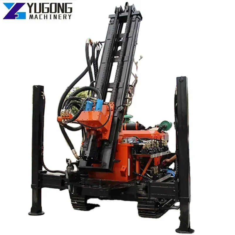 YG 100M Drill Rig Machine Mutifunctional Water Well Borehole Drilling Rig Equipment with Parts Bit Pipes