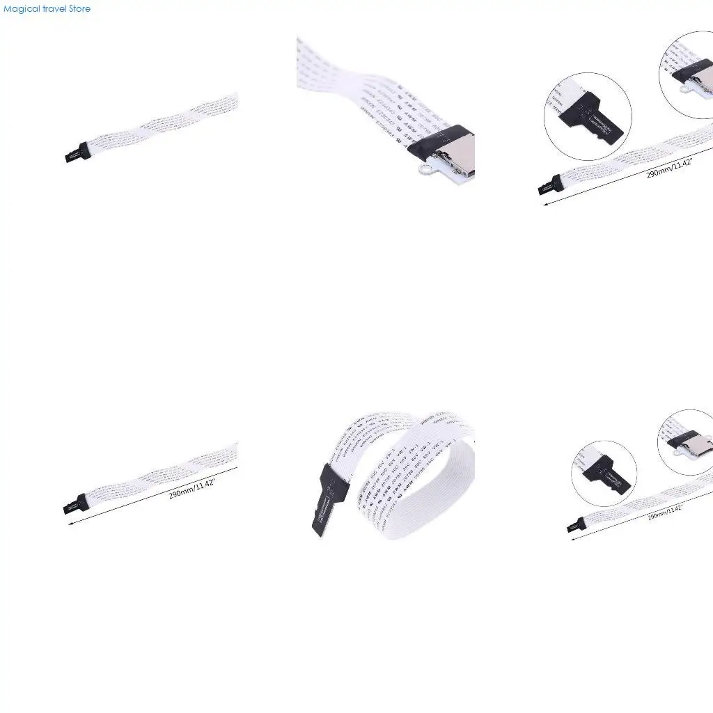 

N2UB TF MALE Женский удлинение FPC CABLE Гибкое выдвижное шнур -лингер мягкий плоский ровный кабель FPC для GPS