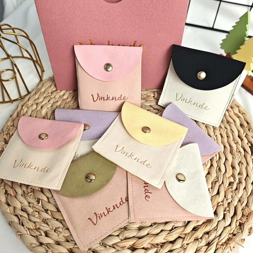 

Бархатная дорожная сумка из микрофибры для ювелирных изделий, индивидуальный логотип, упаковочная сумка на кнопках, подарочная сумка для рождественской свадьбы, вечеринки для гостей