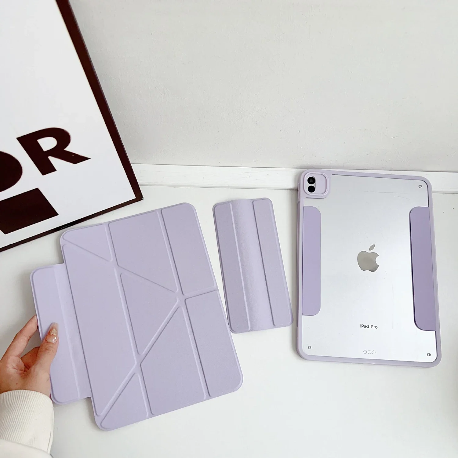 غطاء قابل للفصل حافظة لجهاز iPad Air Pro 10.2 10.9 11 12.9 13 بوصة 2025 حافظات مغناطيسية 4 5 6 7 8th 9th 10th 11th Generation