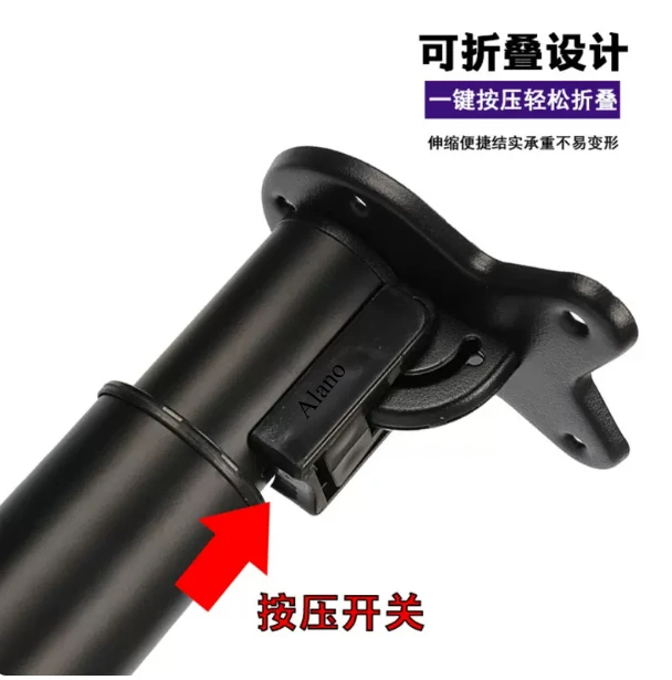 Folding Lifting Telescopic Table Leg Bracket Freely Height Adjustable Support Hardware For Computer Desk Dining Bar Table