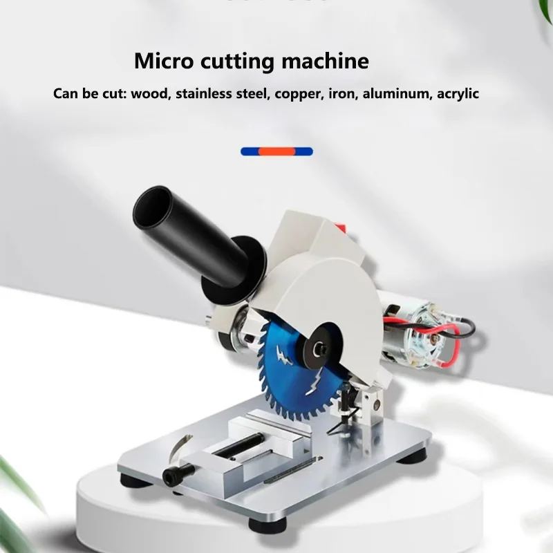 Micro Cutting Machine Multifunctional Small Aluminum Alloy Cutter Table Saw Copper Cut Machine