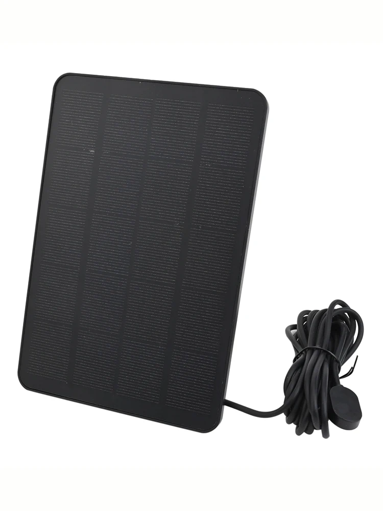 Continuous Surveillance 10W Solar Panel Adjustable Solar Panel Flexible Installation Options IP65 Weatherproof Design