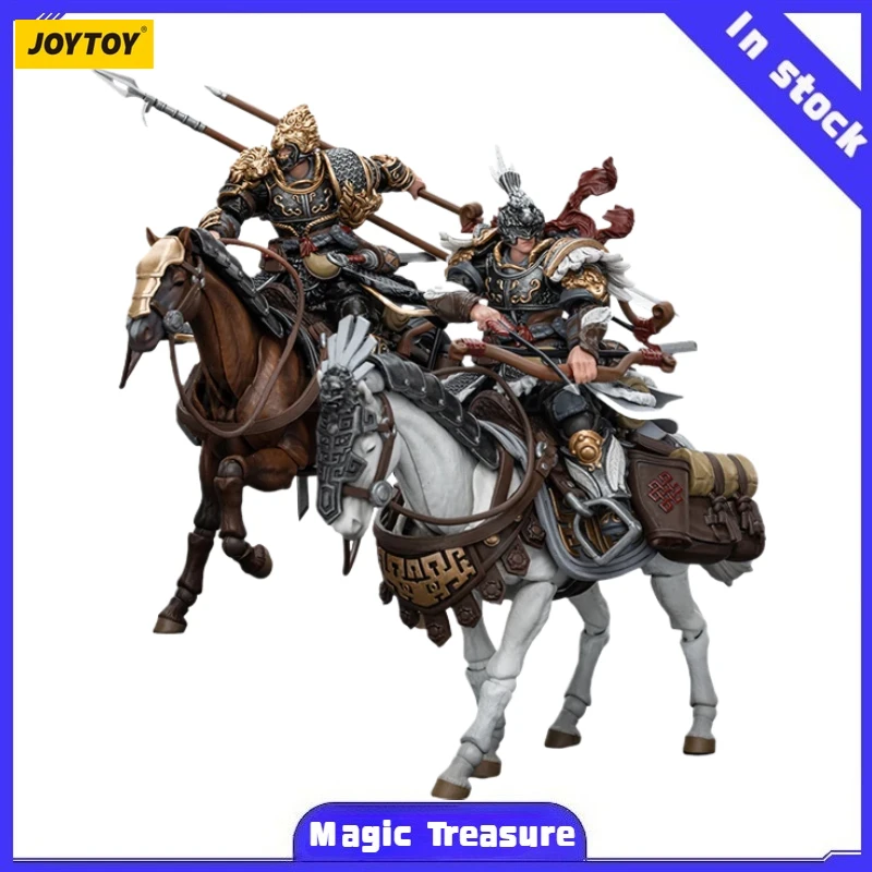 

【MT】JOYTOY Dark Source Jiang Hu Northern Hanland Empire с белым пером, бронированная лошадь, игрушка 1/18, экшн-фигурка