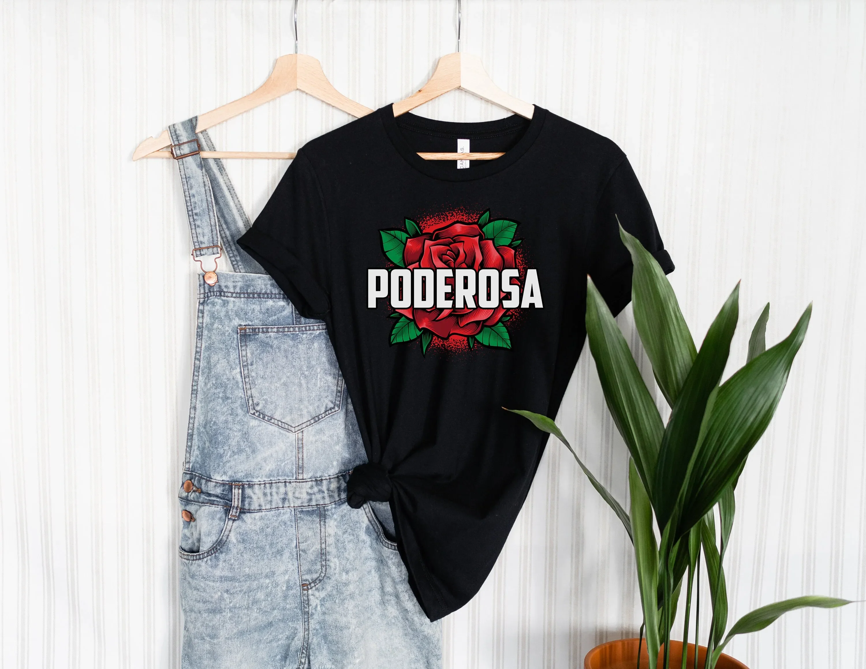 Camiseta Poderosa Latina Chula, camisetas feministas espanholas, camisetas de poder Chingona