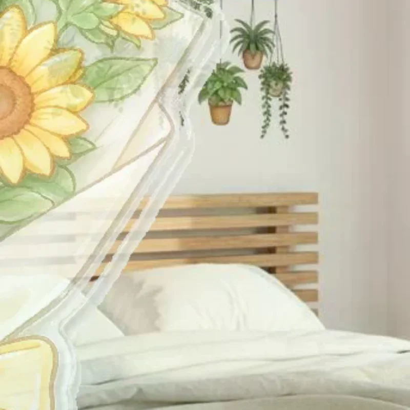 Lifelike Hanging Green Plant Wall Decal Self Adhesive 1PC No Residue for Bedroom Headboard Wall Art Decoration