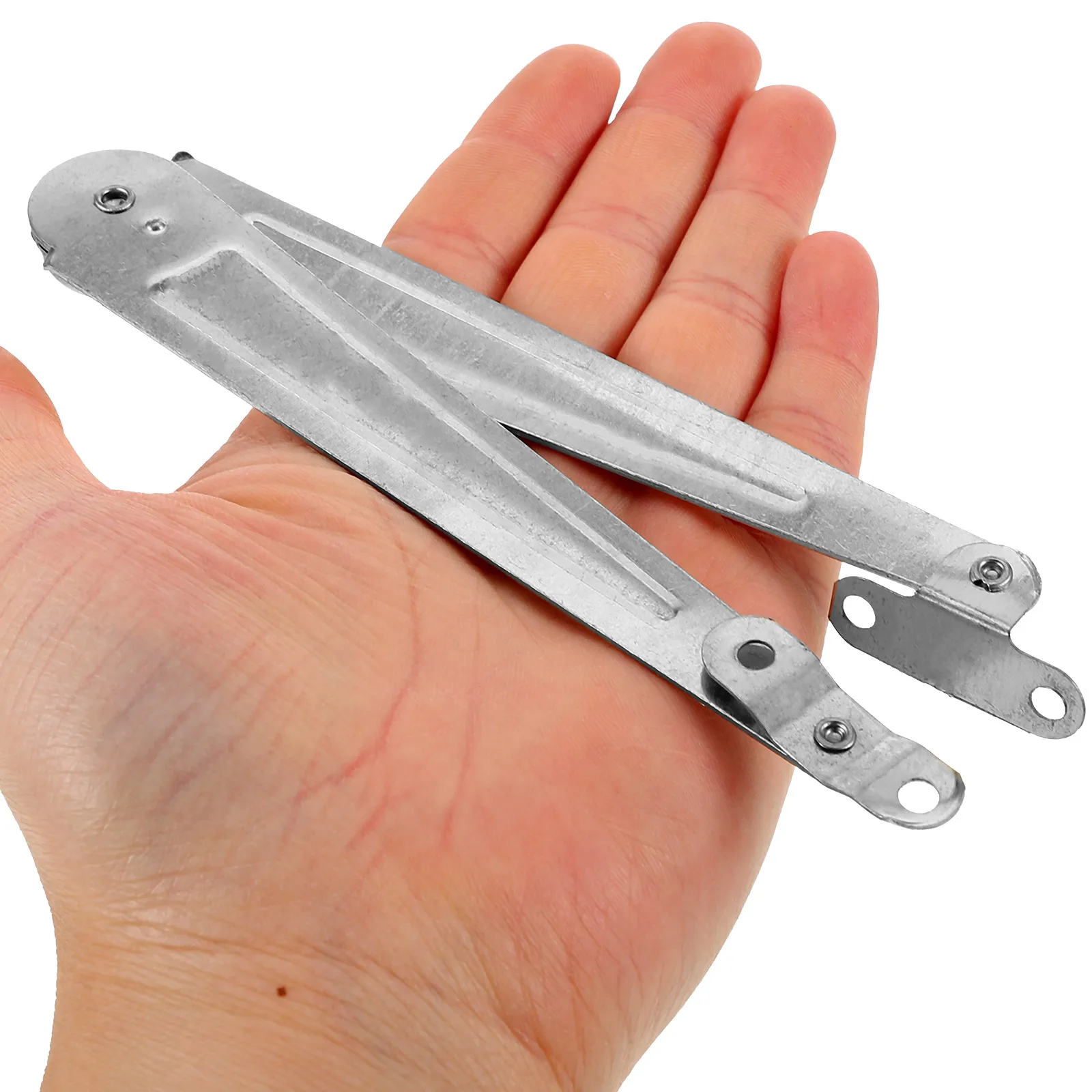 

2pcs Adjustable Metal Support Rods For Cabinet Folding Lid Durable Hinges Furniture Pull Rods Easy Install Long Drum Support