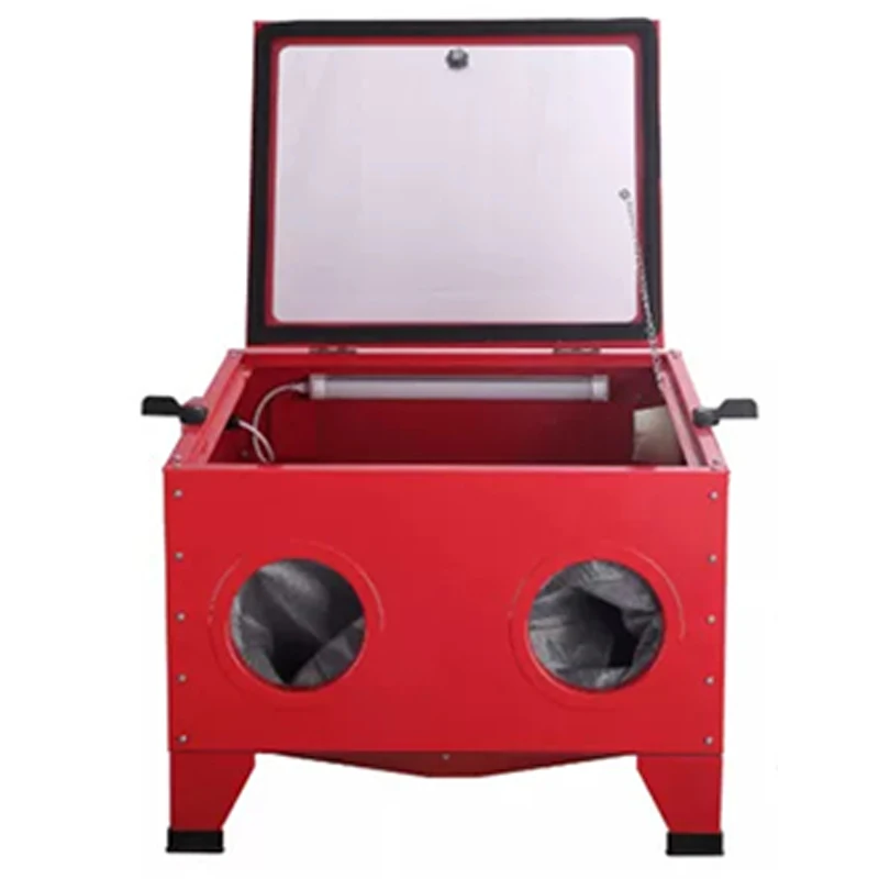 

SBC-90 Desktop Air Blasting Cabinet, SBC-100 Large Blasting Cabinet, Surface Cleaning of Metal Parts, Ceramic Nozzle(Customized)