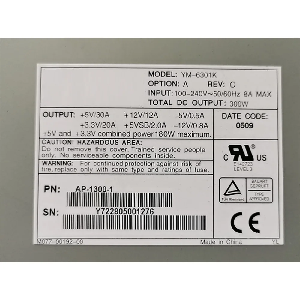 

YM-6301K High Reliability AP-1300-1