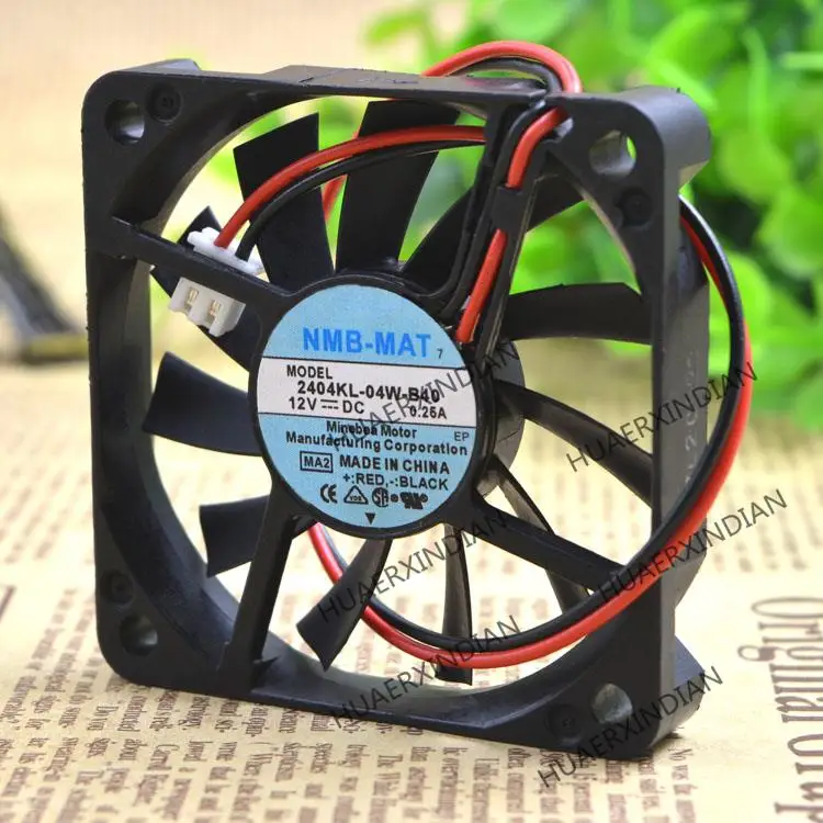 Новый комплект для сборки охлаждающего вентилятора 2404KL-04W-B40 6010 12 В а 6 2