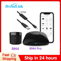 BroadLink RM4 Pro RM4+ HTS2 Version Smart Remote control with Temperature Humidity Sensor Wireless Universal Remote Smart Home
