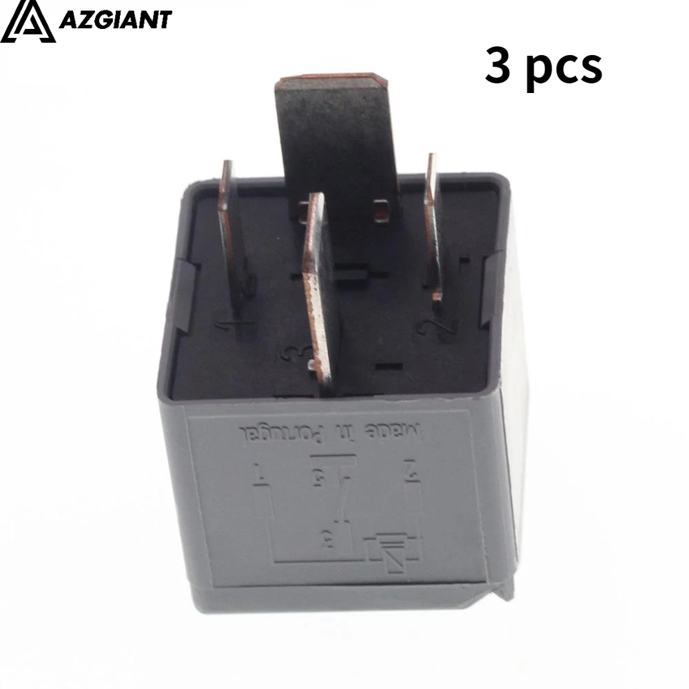 3 pcs 4pin Genuine relay for Ford old Mondeo Focus Fiesta excavator starter motor high power V 12V 70A 5M5T 14B192 EA