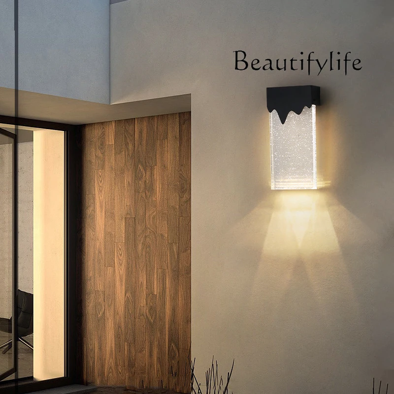 

Outdoor waterproof wall lamp creative modern simple balcony garden lamp advanced outdoor wall lamp