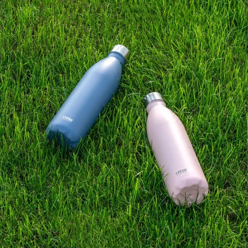 304 ترمس من الفولاذ المقاوم للصدأ زجاجة سعة كبيرة فناجين القهوة المحمولة في الهواء الطلق تسلق زجاجة ماء السيارة ترموس تفريغ 750/1000 مللي #5