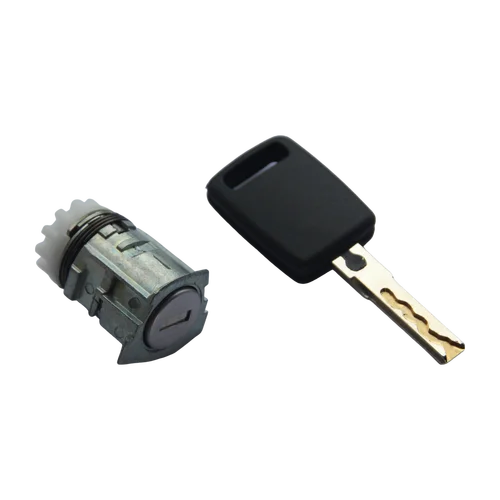 Imagen 2 del producto Cilindro de cerradura de puerta, interruptor de cerradura de puerta delantera izquierda para Audi A3 2006-2012 A4 B7 2002-2009 AL366