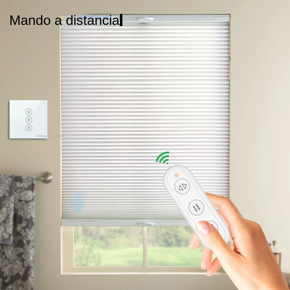 LoraTap 4th Tuya Roller Shutter Blinds Curtain Switch Remote Control Percentage Operate work with Google Home Alexa Smart Life