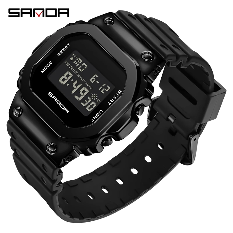 Fashion SANDA Top Brand Military Sports G style LED Digital Men And Women Couple Waterproof Leisure Watch Relogio Masculino