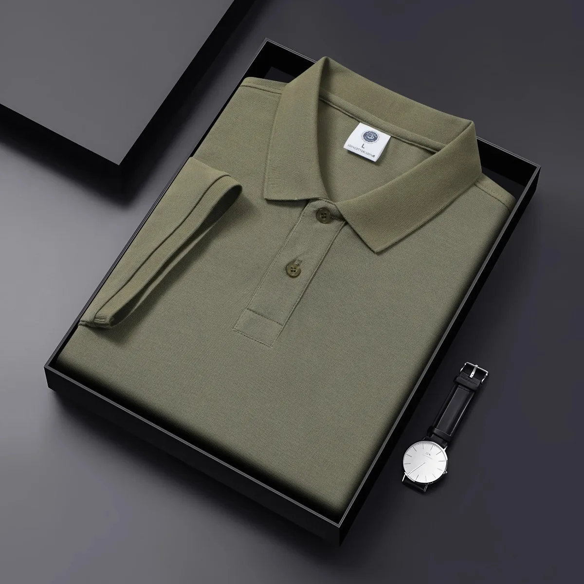 

Мужская новая популярная рубашка-поло 2025 из чистого хлопка, деловые женские повседневные футболки высокого качества, летние повседневные топы, прямые продажи с фабрики