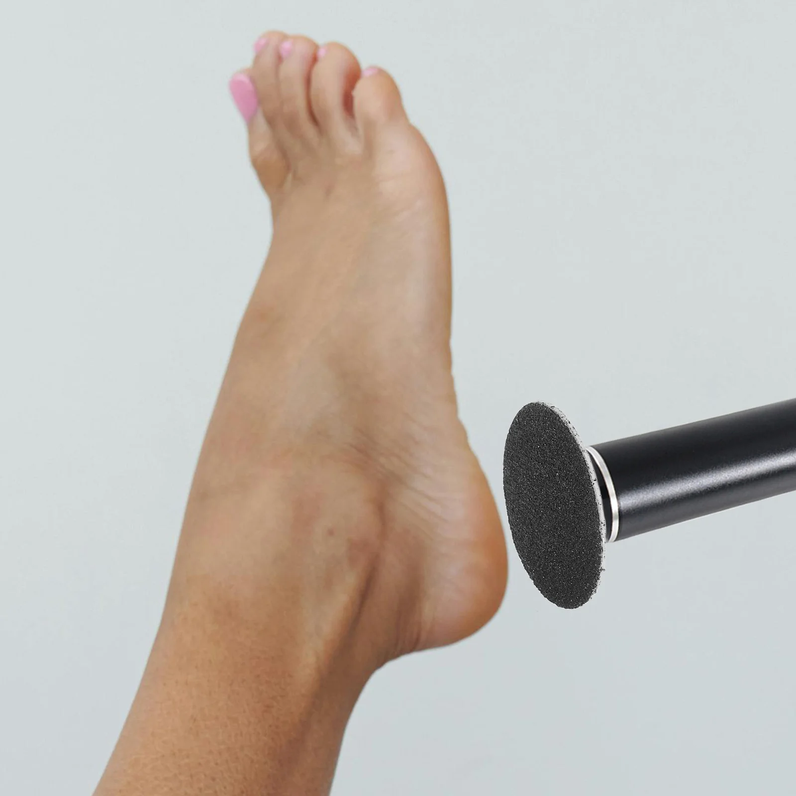 

60pcs Grinding Discs For Electric Callus Remover Disposable Sanding Disks Black Texture Replacement Nail File Foot Care Salon