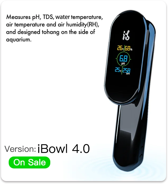 

5 in 1 ConnectedTemp/PH/TDS/Air Temp/Humidity Water Tester Accessories Products Fish Keeping Products