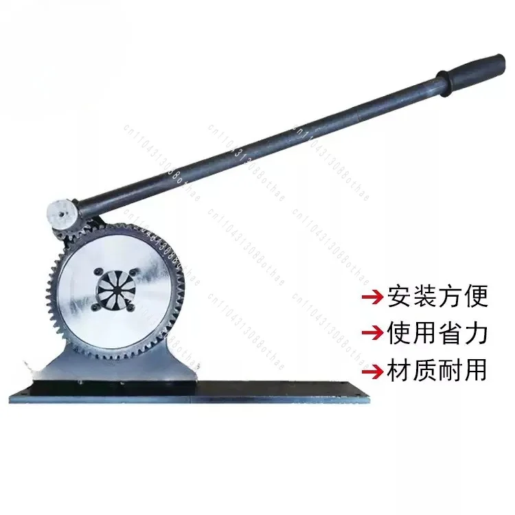 For Plastic Pipe Cutting Machinery 6 Teeth/8 Teeth Hydraulic Machine Manual Crimping Press Hose Bender