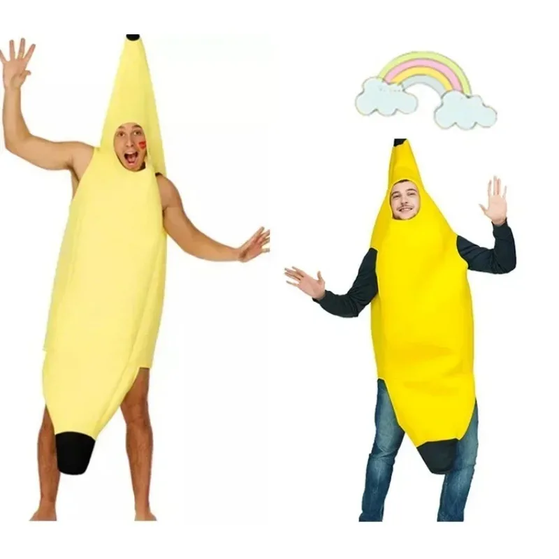 

High-Quality Banana Costume Set Show-Stopping Halloween Party Outfit for Cosplay Dress-Up Parties and Costume Events
