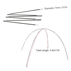 Tent Rod  Glass Fiber Replacement Tent Pole Kit