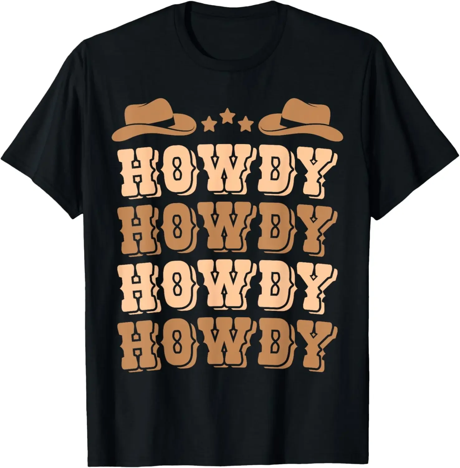 Cute Cowboy Outfit Western Men's Cowboy Rodeo Cow Boys Howdy T-Shirt