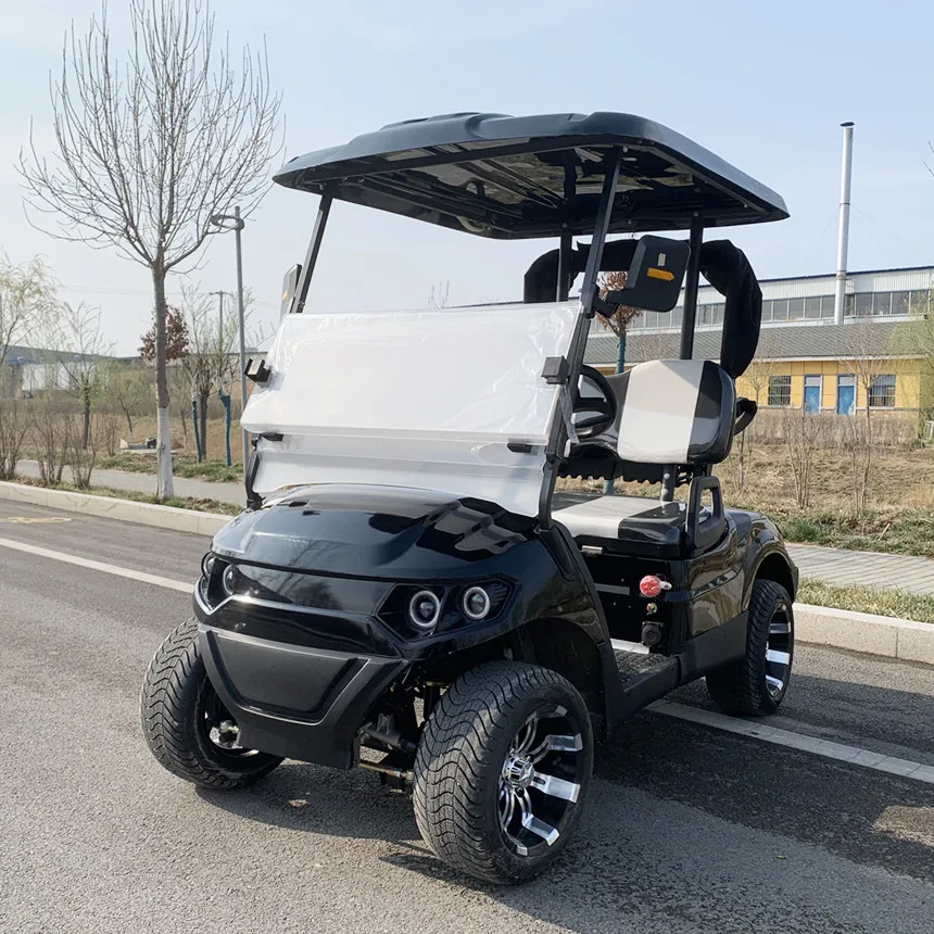 Golf Cart Electric Manufacturer Customizable Maximum Gradient 30% Motor 5KW AC Motor Battery 72V/120AH Lithium Battery