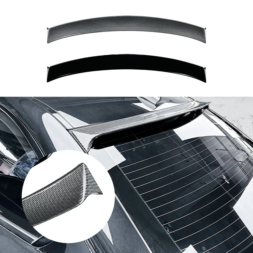 ABS Car Tail Wings Fixed Wind Spoiler For BMW 1 Series E82 Coupe 120i  2008-2013 Rear Roof Spoiler Wings External Decoration