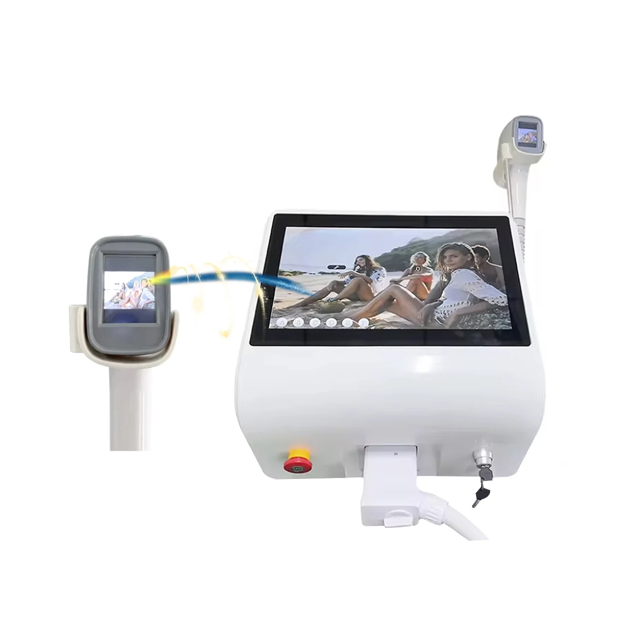 

Женское постоянное лазерное удаление волос - домашний эпилятор для ног, линии бикини, лица, гладкая кожа, поддержка настройки, 6-16 бар