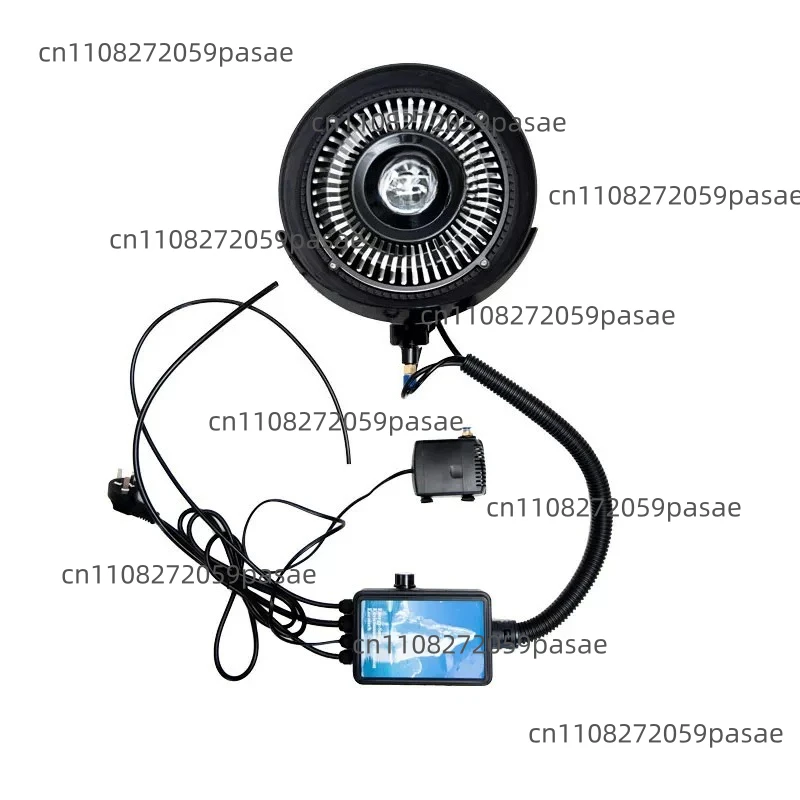 atomizing disc Industrial spray electric fan Horn fan Water mist atomizing system Outdoor cooling and humidifying fan