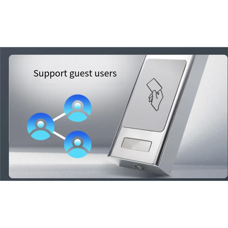 AAAEL-S6R IP66 Waterproof Metal Access Control LED Indicators Wiegand 26-34 Card Reader