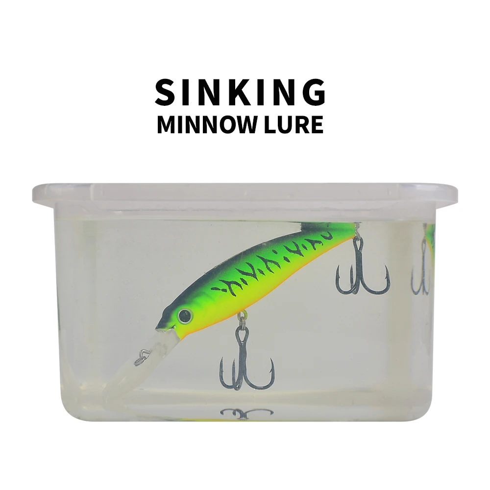PROBEROS 1 Stück 19 cm 53 g großer Minnow-Köder, zum Angeln mit mehreren Arten, Laser-Kunstköder, Salzwasser-Langwurf-Trolling-Wobbler – Detail 9