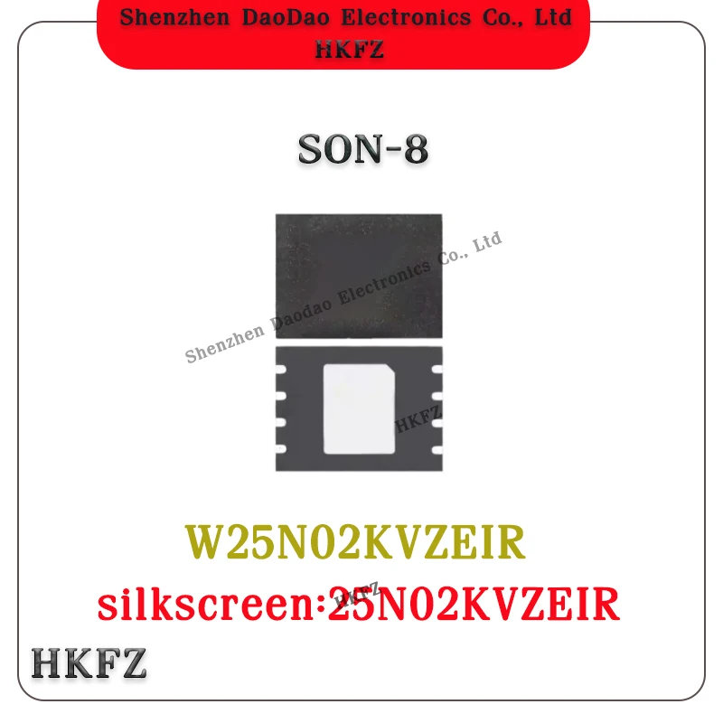 

W25N02KVZEIR Silk 25N02KVZEIR WSON-8 3V 2Gb serial NAND flash chip Chip IC New original