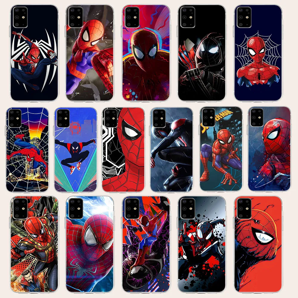 AK-49 Spider Man Silicone Case for Moto G8 G9 Z2 G10 G20 G30 G52 G42 Plus Power Play