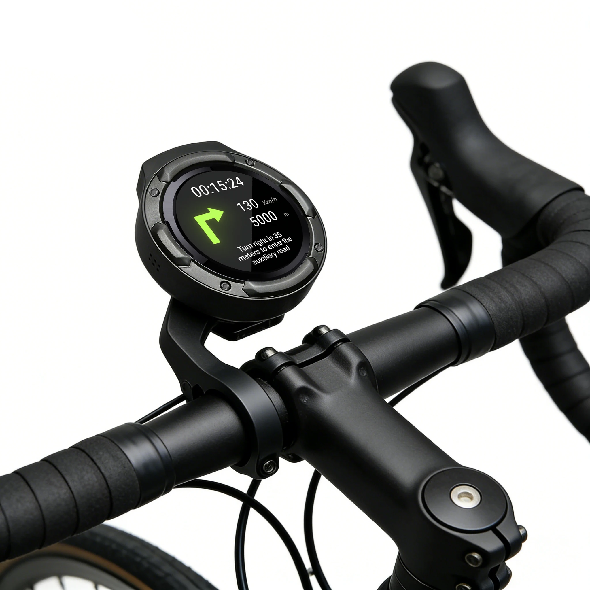 Navigateur GPS portable pour moto de nouvelle génération LBW, étanche, avec une autonomie de 10 heures, design sportif, mini tableau de bord