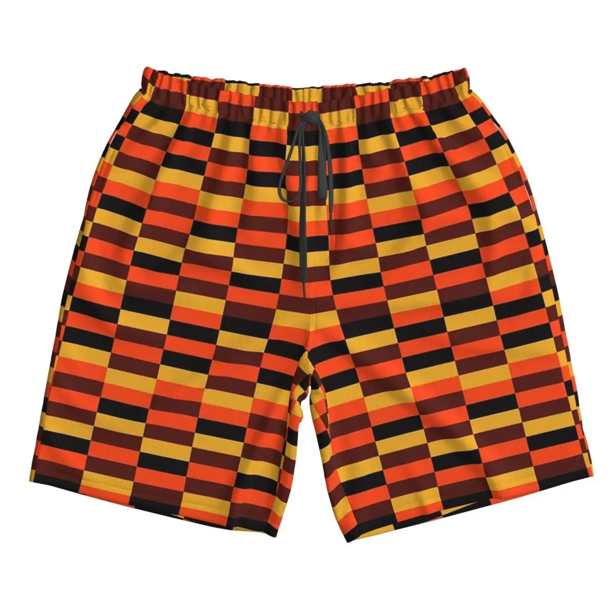 

London Underground Train Seat Cover Trunks Beach Board Shorts Casual Quick Dry Swim Summer Men Pants