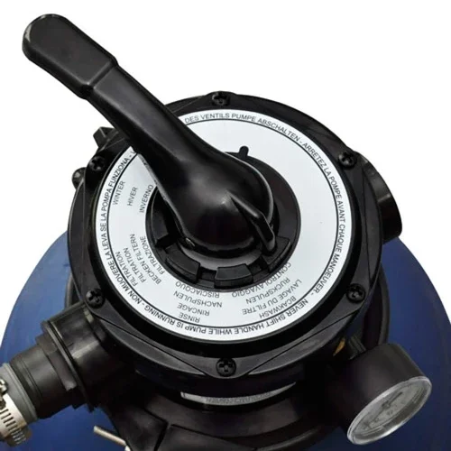 New Swimming Pool Professional Portable Valve Sand Filter Combo Filtration with Hair Filter Cleaner