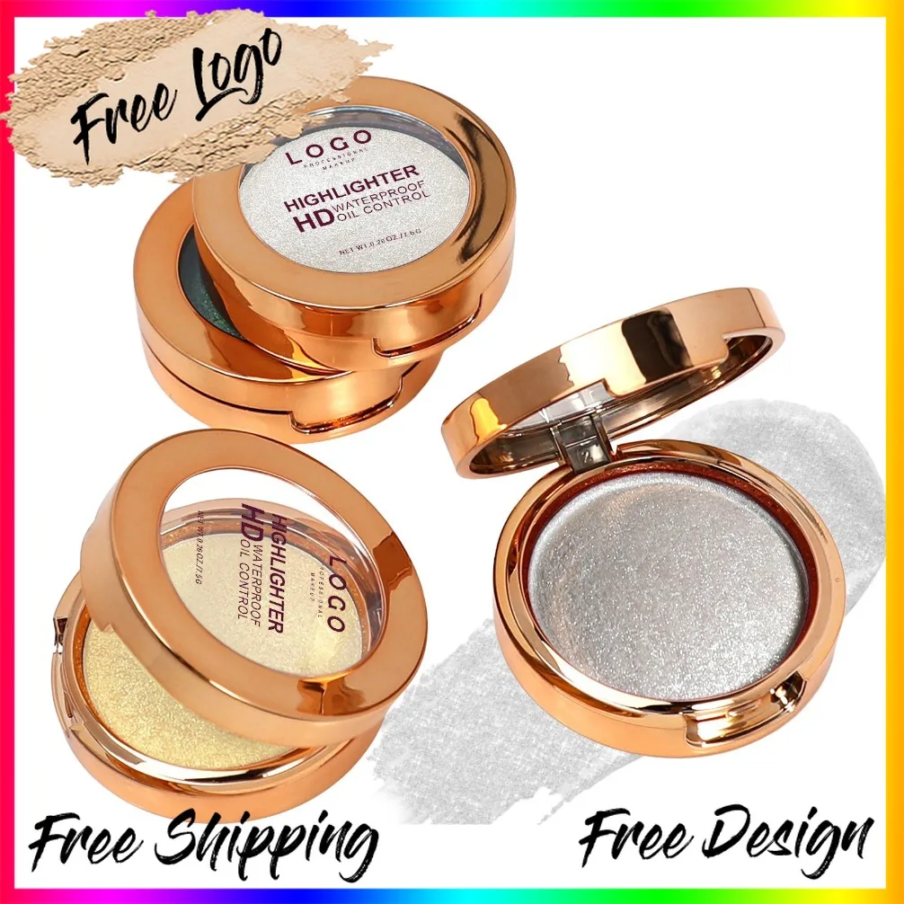 

Private Label Sparkle Highlighter Cream Shimmer Pearl Silver Face Contour Brighten Makeup Clear Glitter Flash Highlight Custom