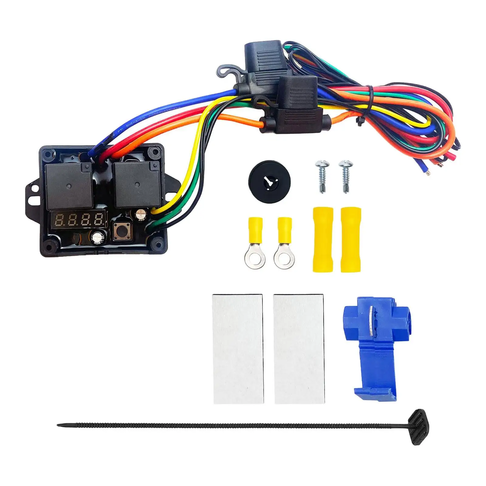 Digital Radiator Fan Controller Replace Adjustable Temperature 40°C to 110°C